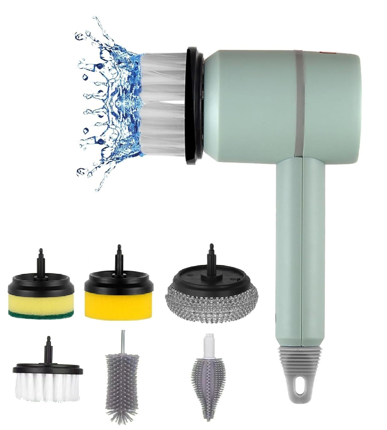 Image of JetBrush Electric Toothbrush handle and charging dock