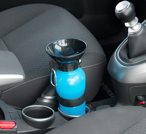 Leak-proof pet water bottle for dogs, easy to clean and portable