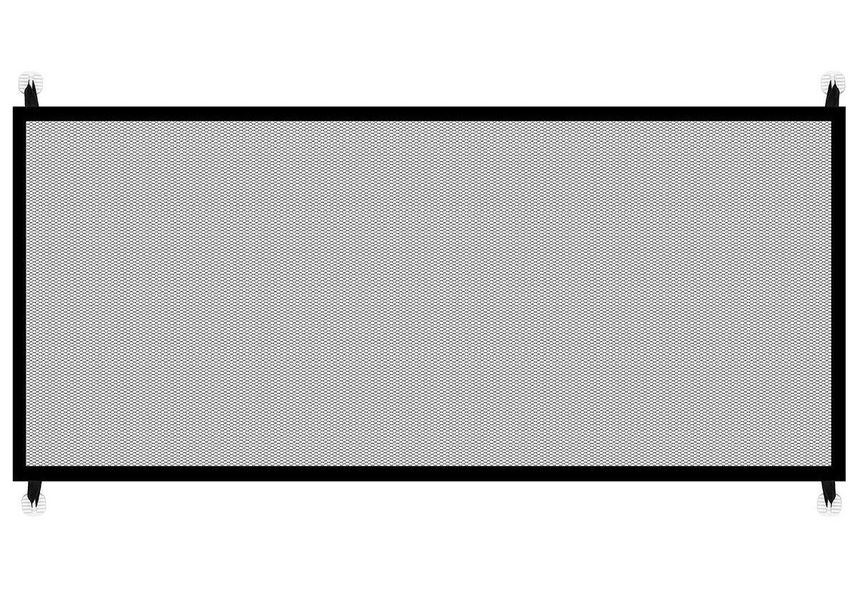 Minimalist woven gate for interior design