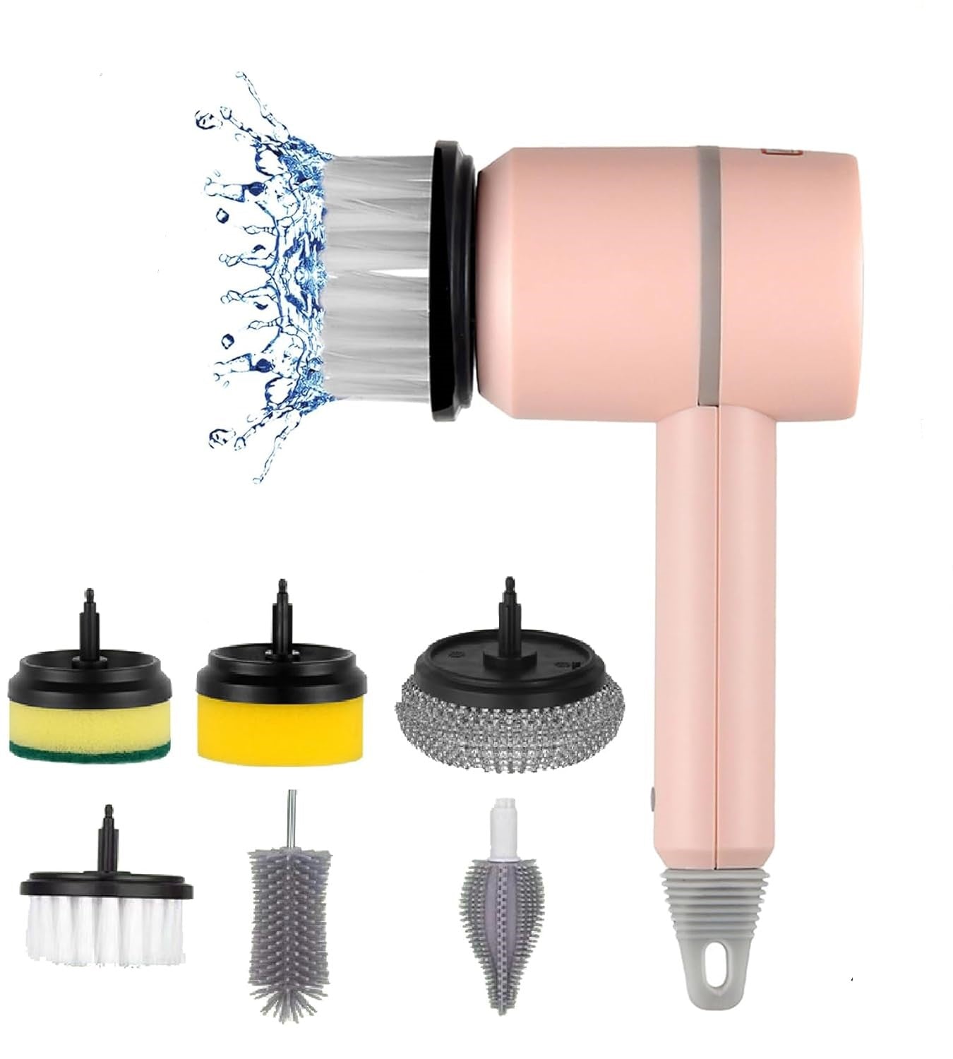 Close-up of JetBrush Electric Toothbrush in use