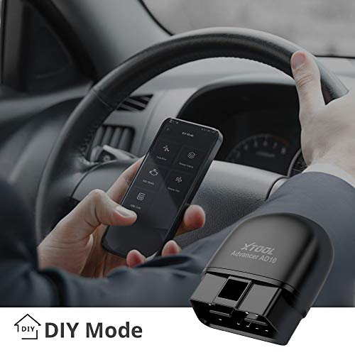 OBD2 scanner by XTOOL with Bluetooth connectivity
