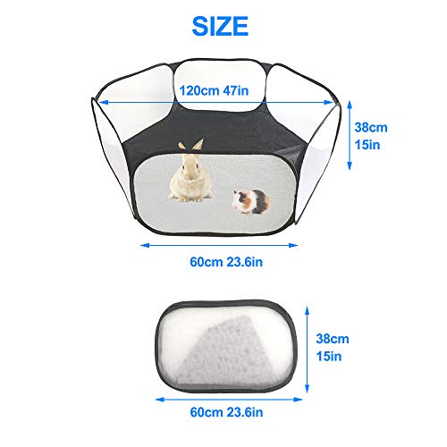 Patented cage design, portable pet tent for indoor use, spacious interior