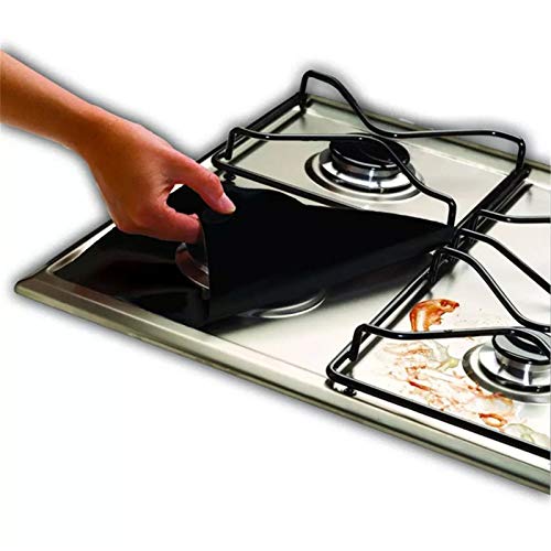 EasyClean 4 Piece Stovetop Guard's easy installation process.