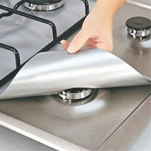 EasyClean 4 Piece Stovetop Guard's compact storage solution.
