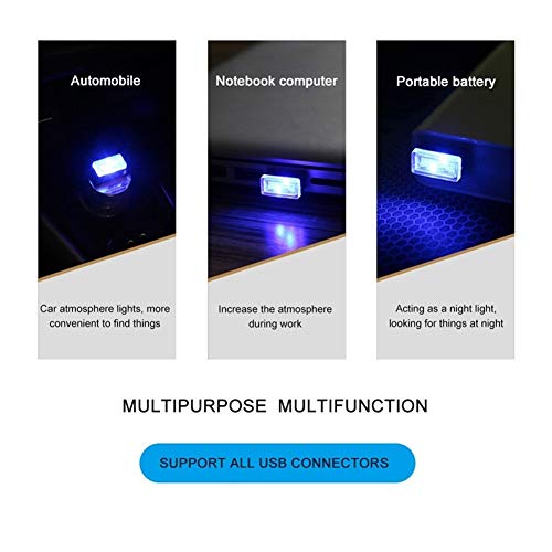 Small LED car charger for USB devices