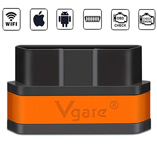 Close-up of WiFi car code reader