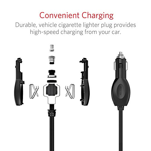 300W 12V to 110V AC Car Inverter with 4.2A Dual USB Chargers