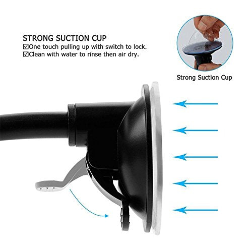 3-in-1 universal phone mount for hands-free use and travel