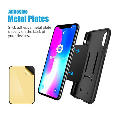Rectangle and round magnetic mount plates for various devices