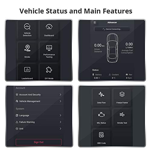 XTOOL Bluetooth OBD2 scanner with diagnostic tool