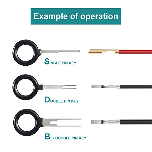 Car terminal tool kit, removal tools for vehicles