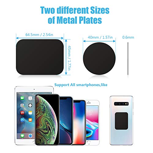 Secure your device with these 4-pack magnetic mount plates