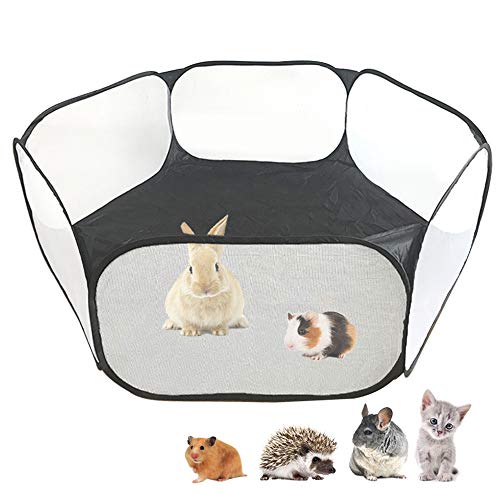Portable pet tent for indoor use, patented cage design, easy setup