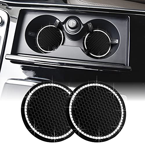 Universal vehicle cup holder, minimalist car accessory, pack of 2