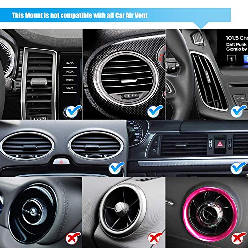 Magnetic car phone holder for 2 devices