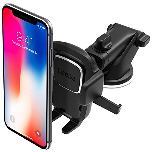 One touch phone mount for cars with easy installation