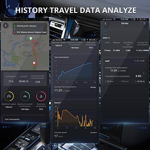 XTOOL Bluetooth OBD2 scanner with code reader