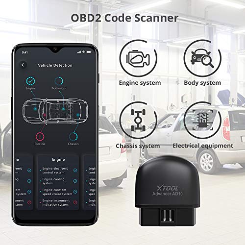 Advanced XTOOL OBD2 Bluetooth code reader