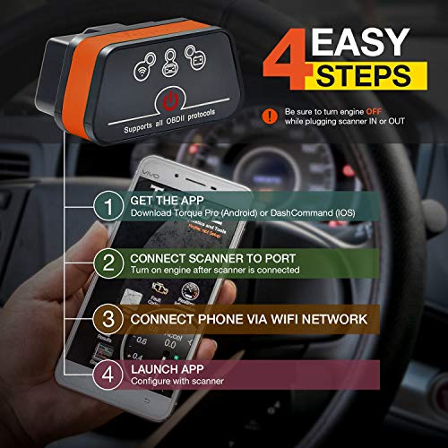 WiFi enabled car code reader
