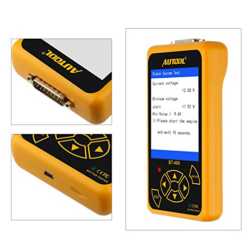 Car battery load tester for diagnostics