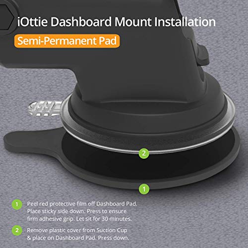 Evo phone mount for cars with secure one touch holding