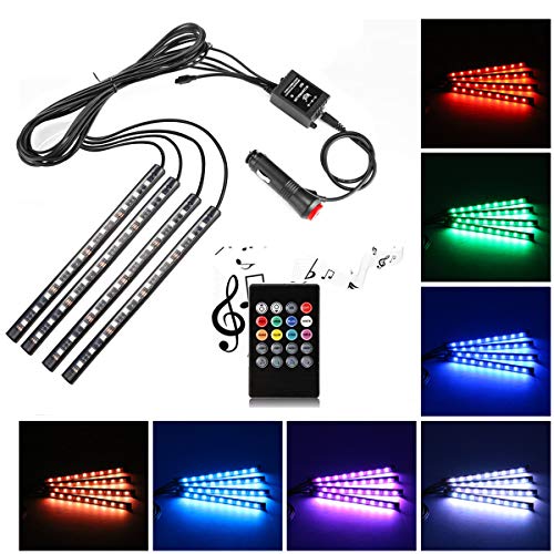 12V Multicolor LED Strip Lighting for Cars