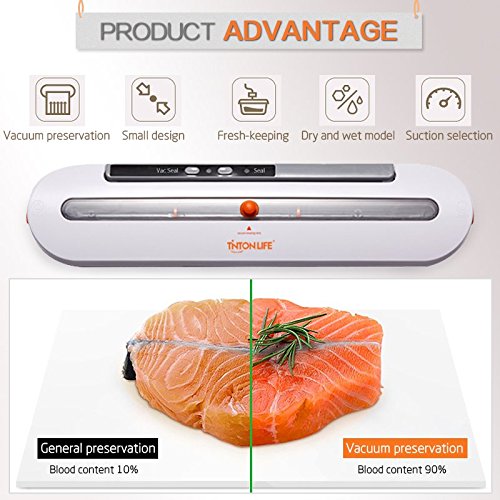 SealMaster vacuum food sealer with removable parts