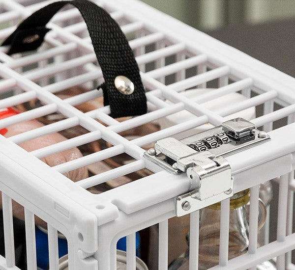 Modern minimalist fridge locker for efficient storage