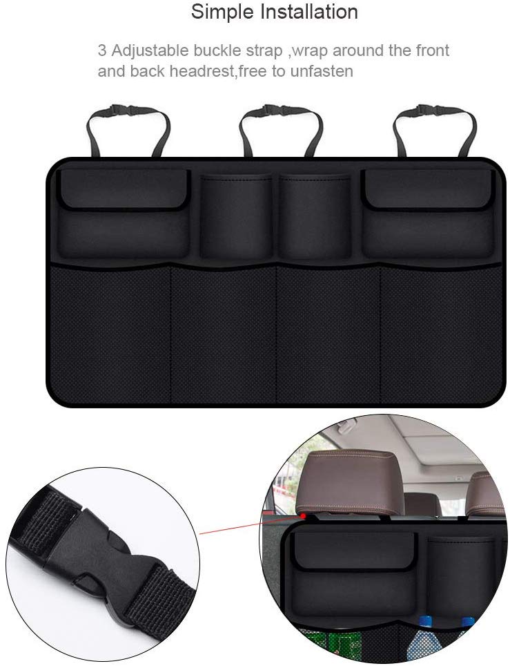 Say goodbye to clutter with our simple car trunk storage solution
