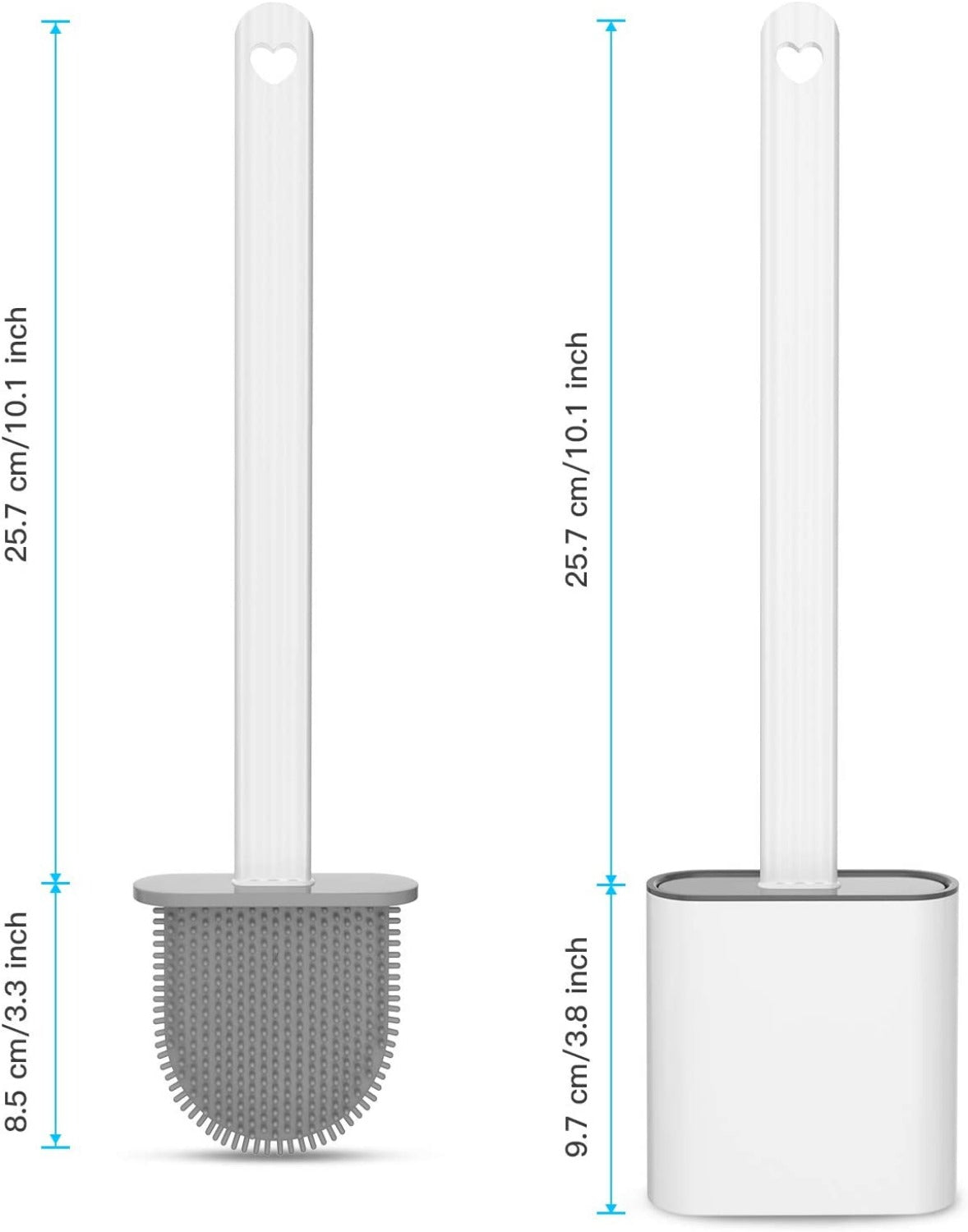 Gentle hairbrush from Brushine Pro, designed for gentle detangling and minimal frizz.