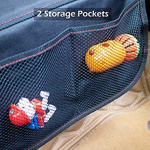 Quick and easy cleaning with our 2-piece car seat protector