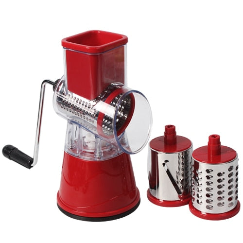 Manual vegetable slicer and cutter for chopping veggies