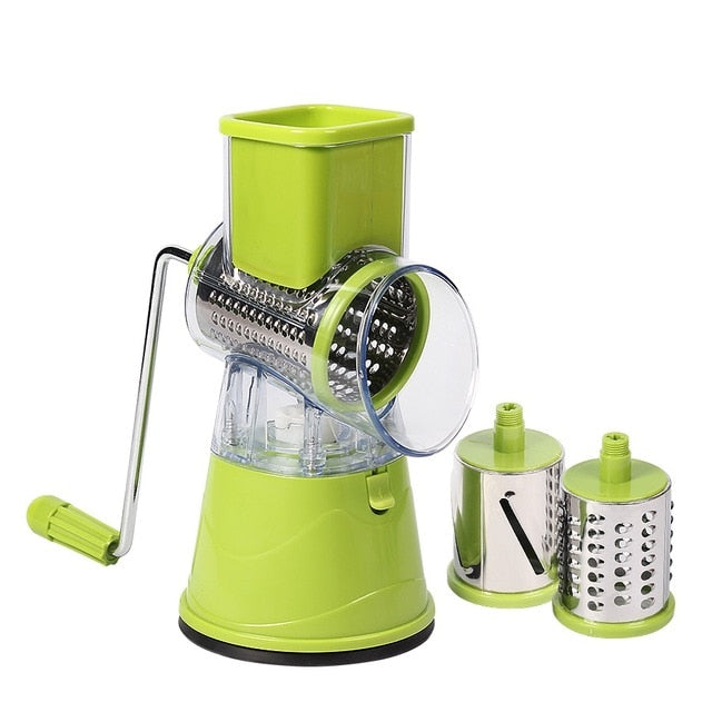 Manual vegetable cutter and slicer for easy chopping