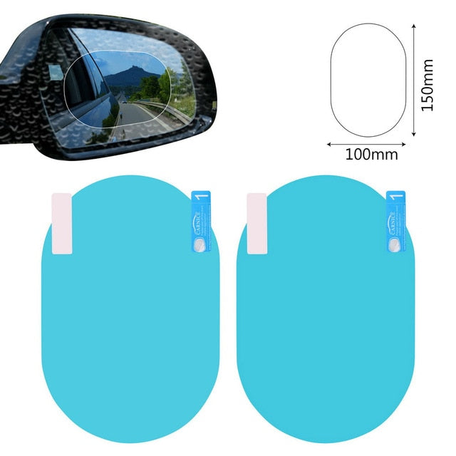 Anti Fog Car Mirror installed on a vehicle