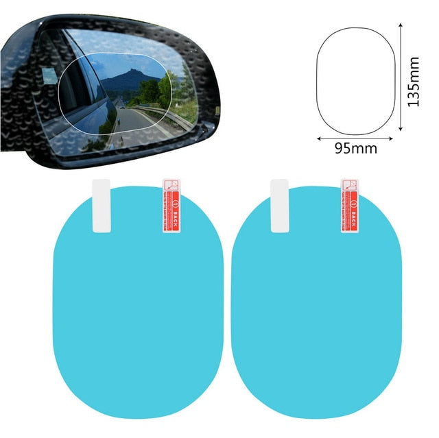 Close-up of ClearVue Anti Fog Car Mirror