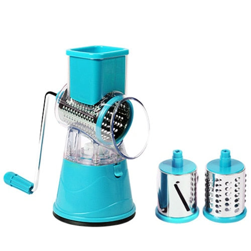 Manual vegetable cutter and slicer for kitchen tools