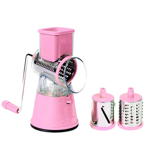 Manual veg chopper and slicer for easy meal prep