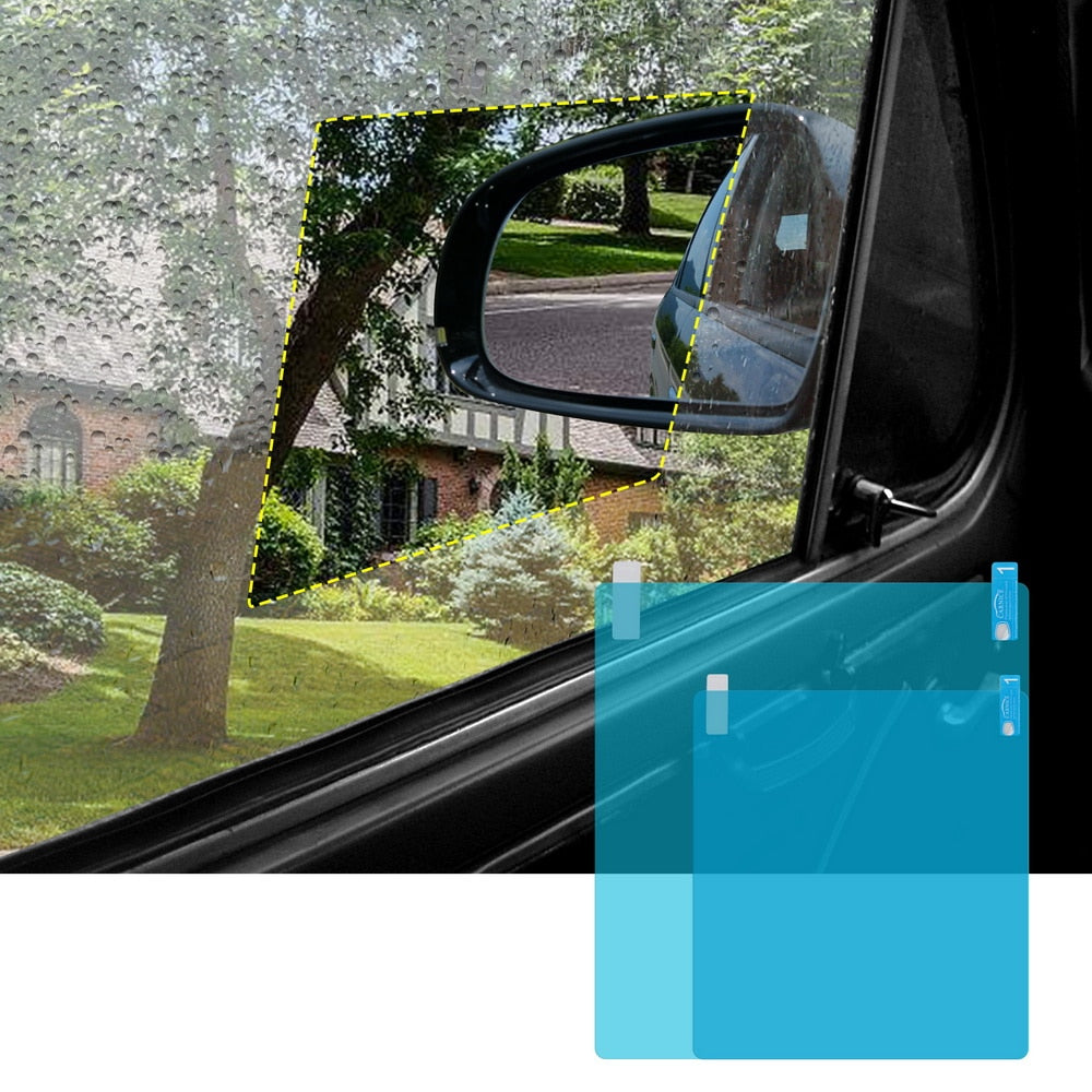Clear sight anti-fog film for improved visibility