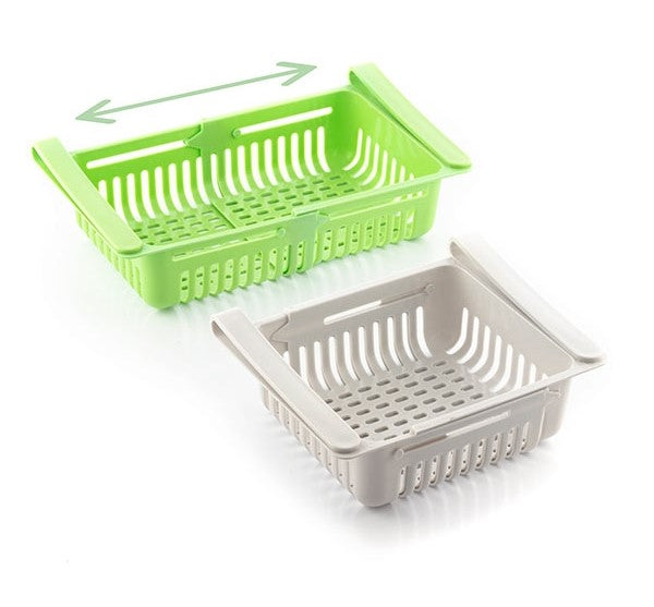 Adjustable fridge storage, 2-piece set